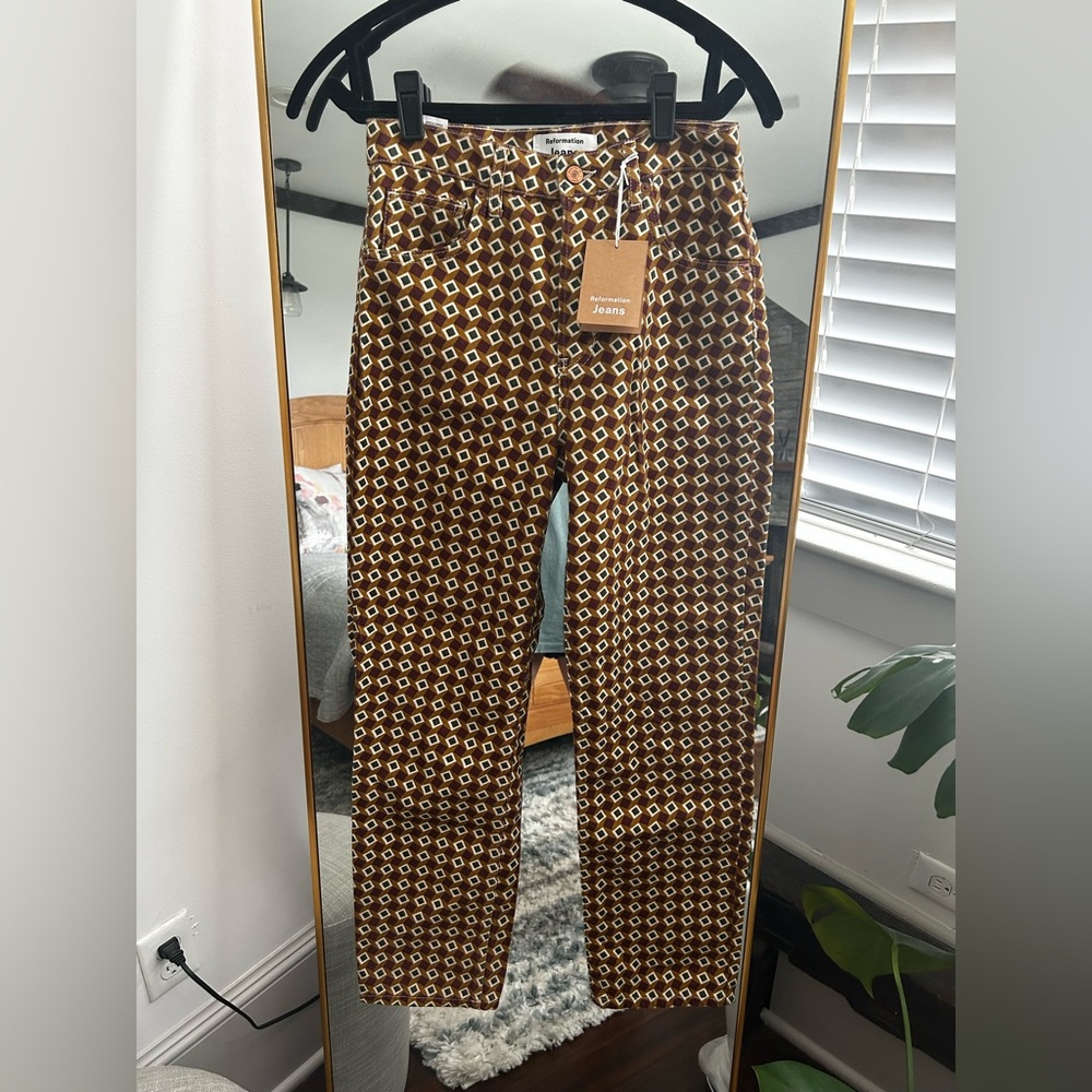 Reformation jeans. Never worn. Size 26.